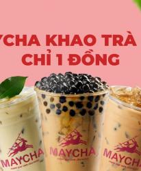Không hề “trôn trôn Việt Nam', MayCha tung loạt deal trà sữa chỉ 1 đồng