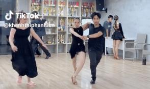 Bí quyết giảm cân hậu sinh nở của kiện tướng dancesport Khánh Thi