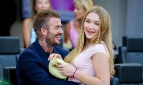 Beckham và con gái 13 tuổi