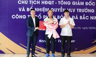 Tân chủ tịch FC Bắc Ninh: Đẩy mạnh công tác đào tạo trẻ, chiêu mộ cầu thủ chất lượng để vươn tầm cao mới