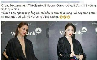 Like status miệt thị Hương Giang Idol, Lâm Chi Khanh có đáng mặt đàn chị?