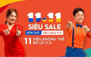 Shopee 11.11 Siêu Sale và 11 điều không thể bỏ lỡ
