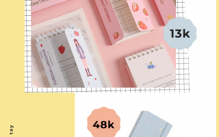 Điểm nhanh loạt văn phòng phẩm siêu xinh trên Shopee có giá chỉ từ 12K!