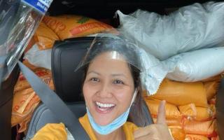 H'Hen Niê chia sẻ cách chăm sóc bản thân để có sức khỏe đi làm tình nguyện viên vào mùa dịch