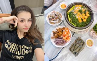 Hồng Quế đáp trả khi bị chê chỉ biết đăng ảnh đồ ăn mà không làm từ thiện vào mùa dịch