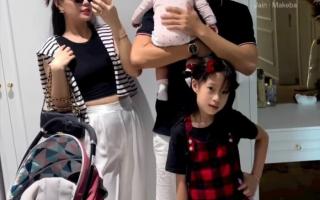 Á hậu Diễm Trang chia sẻ khoảnh khắc hạnh phúc của gia đình 4 người