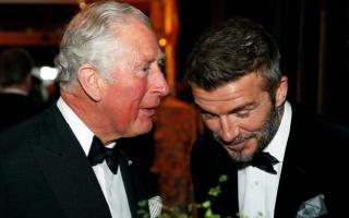 Vua Charles gặp riêng David Beckham