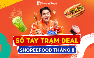 Cập nhật “sổ tay trạm deal ShopeeFood” cho tháng 8 tràn đầy năng lượng!