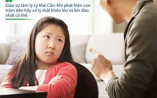 Cách xử lý đúng khi con trộm tiền