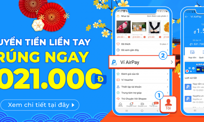 Giới trẻ Việt đang xôn xao vì tính năng chuyển tiền tiện lợi trúng voucher 2 triệu đồng, cập nhật ngay để không tối cổ!