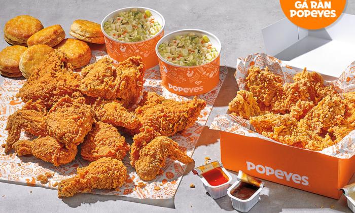 Ba ngày duy nhất, Popeyes tung liên hoàn ưu đãi Mua 1 Tặng 1