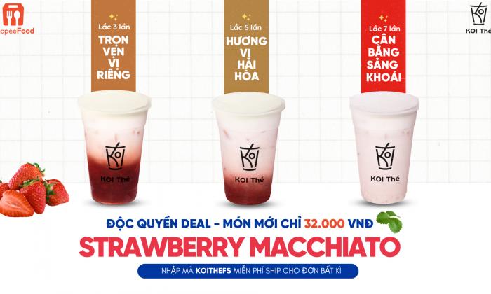  Món mới KOI Thé chỉ 32.000 đồng, độc quyền trên ShopeeFood