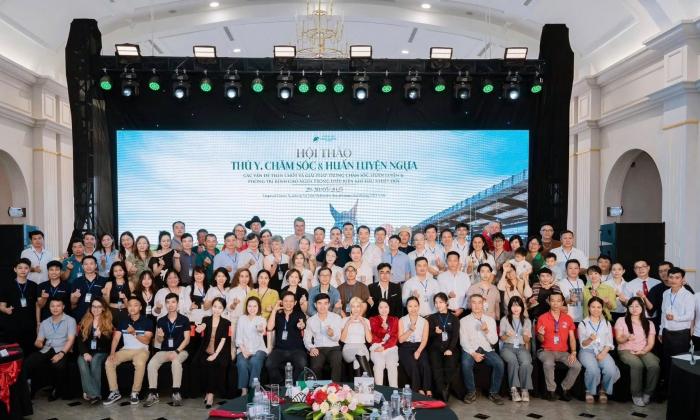 Hơn 100 chuyên gia hàng đầu dự Hội thảo ngành ngựa tại Học viện Cưỡi ngựa Vinpearl Vũ Yên